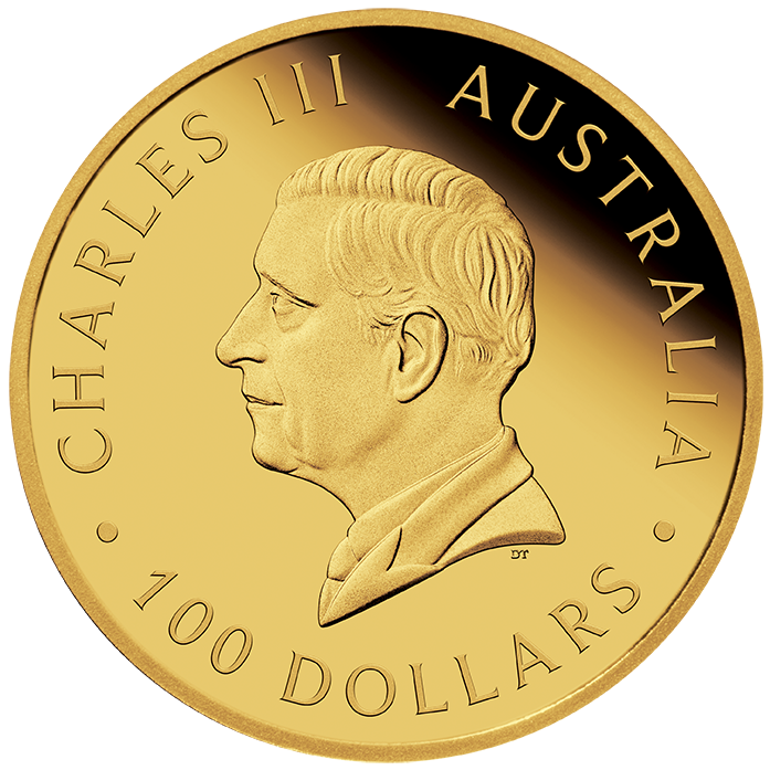 2024 $100 Perth Mint 125th Anniversary 1oz Gold Proof Coin