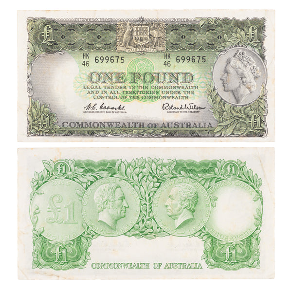1961 One Pound Coombs/Wilson Fine to Very Fine