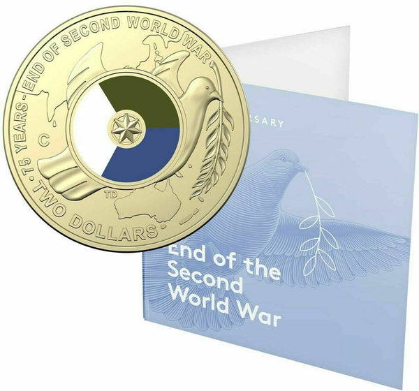 2020 $2 75th Anniversary of the End of WWII 'C' Mintmark