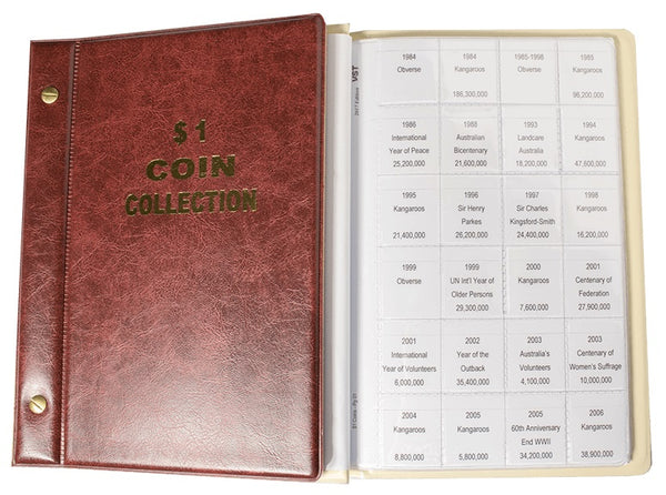 $1.00 Coin Collection Album *Updated 2023 Edition*