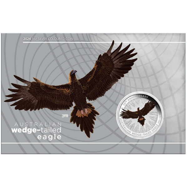 2024 $2 Australian Wedge-Tailed Eagle 2oz Silver Proof Coin