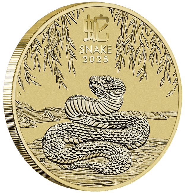 2025 $1 Year of The Snake Stamp & Coin Cover