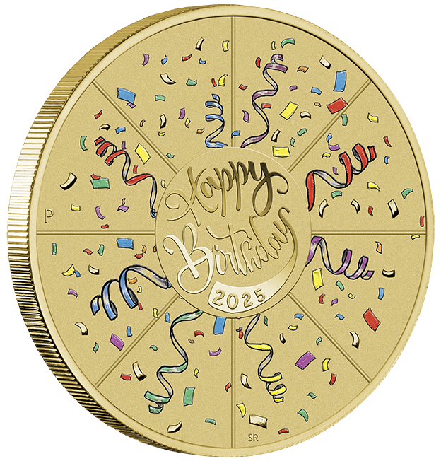 2025 $1 Happy Birthday Coin & Stamp Cover