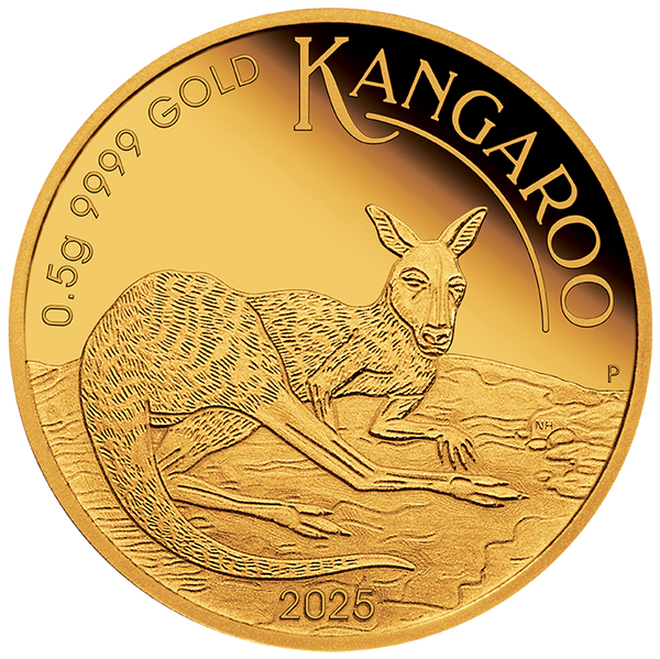 2025 $2 Mini Roo 0.5g Gold Proof Coin