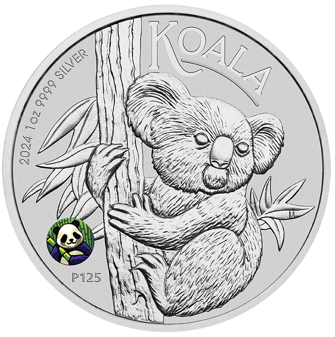 2024 $1 Koala BICE Panda Privy Mark 1oz Silver Coin