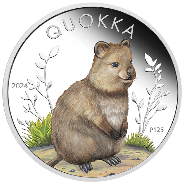 2024 $1 Australian Quokka 1oz Silver Proof Coin