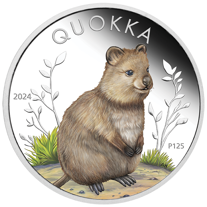 2024 $1 Australian Quokka 1oz Silver Proof Coin