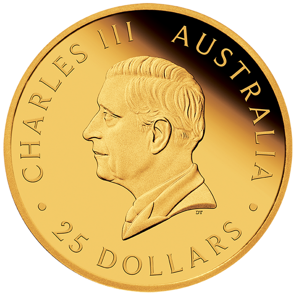 2025 $25 Kangaroo 1/4oz Gold Proof Coin