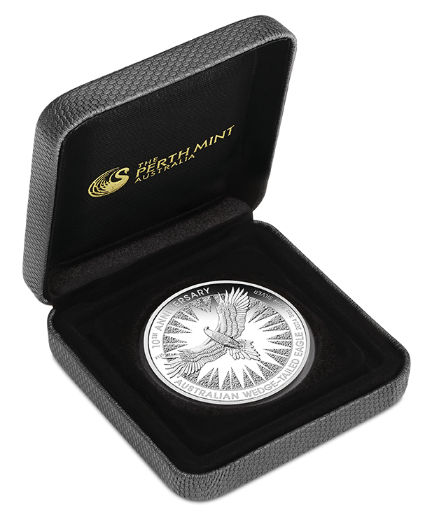 2024 $3 Wedge-Tailed Eagle 10th Anniversary 3oz Silver Proof Coin