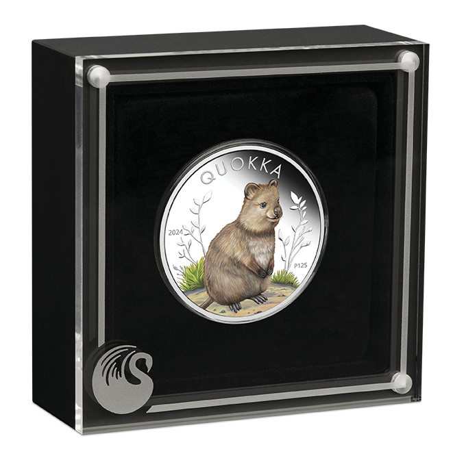 2024 $1 Australian Quokka 1oz Silver Proof Coin