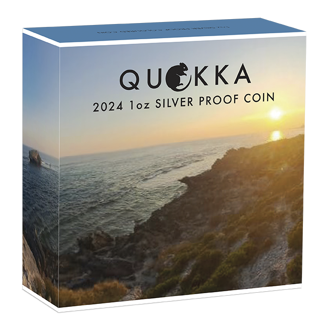 2024 $1 Australian Quokka 1oz Silver Proof Coin