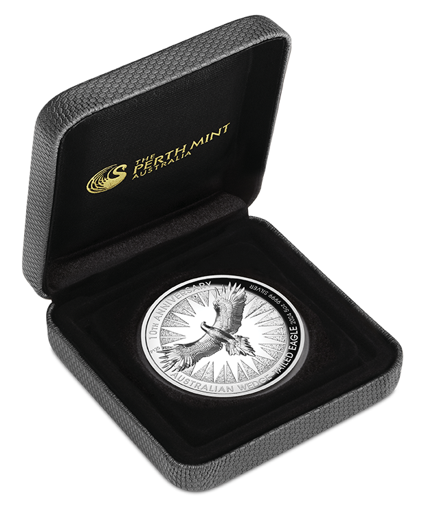 2024 $8 Wedge-Tailed Eagle 5oz Silver High Relief Coin