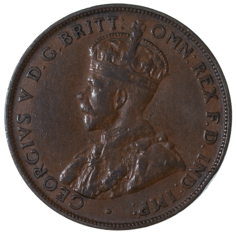 1925 Penny gF-aVF