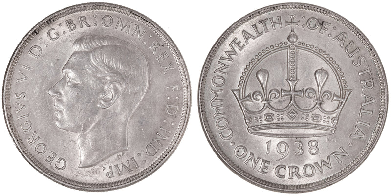 1938 Crown Extremely Fine