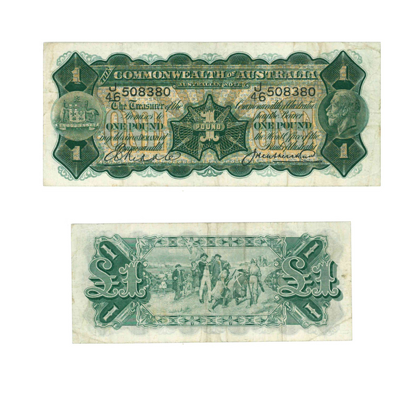 1927 £1 Riddle/Heathershaw Very Fine