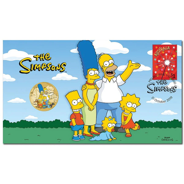 2019 Tuvalu $1 The Simpsons PNC