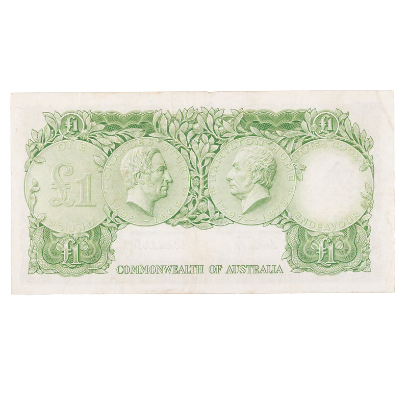 1953 One Pound Coombs/Wilson Fine to Very Fine