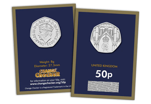 2023 50p GB Charles III Coronation Uncirculated Coin