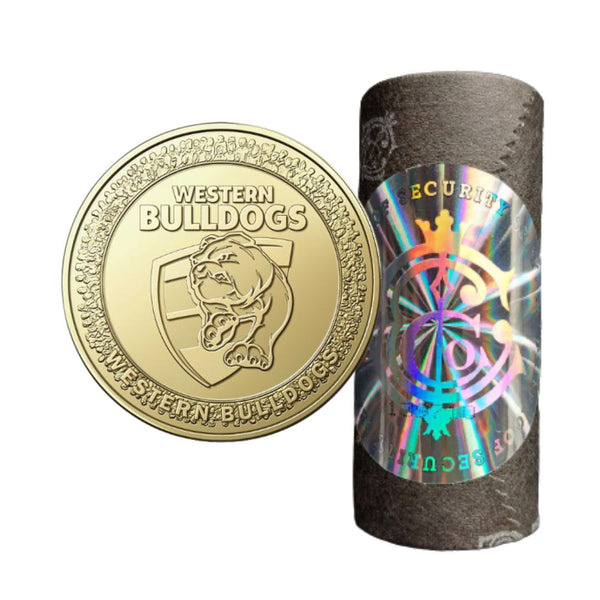 2023 $1 AFL Western Bulldogs Cotton & Co Coin Roll