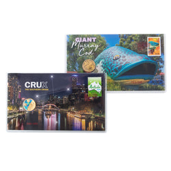 2024 $1 Melbourne ANDA Expo PNC Pair - 2023 Crux and Murray Cod Coins (Day 2)