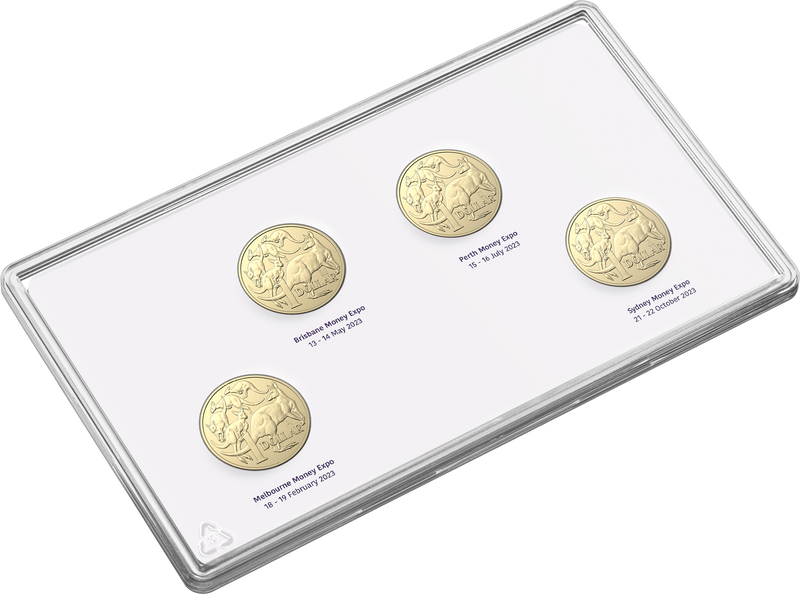 2023 $1 ANDA Money Expo Privymark 4-Coin Set