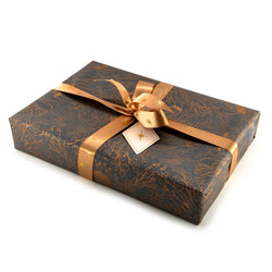 Gift Wrapping - Dark Grey and Gold