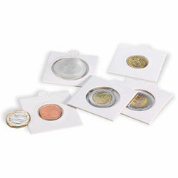 Self-Adhesive Coin Holders - 17.5mm - Pack of 100