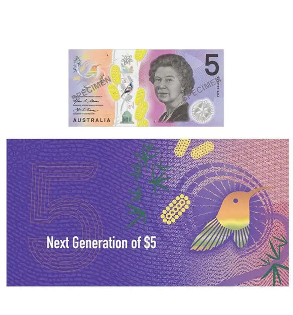2016 $5 Stevens and Fraser Next Generation Banknote