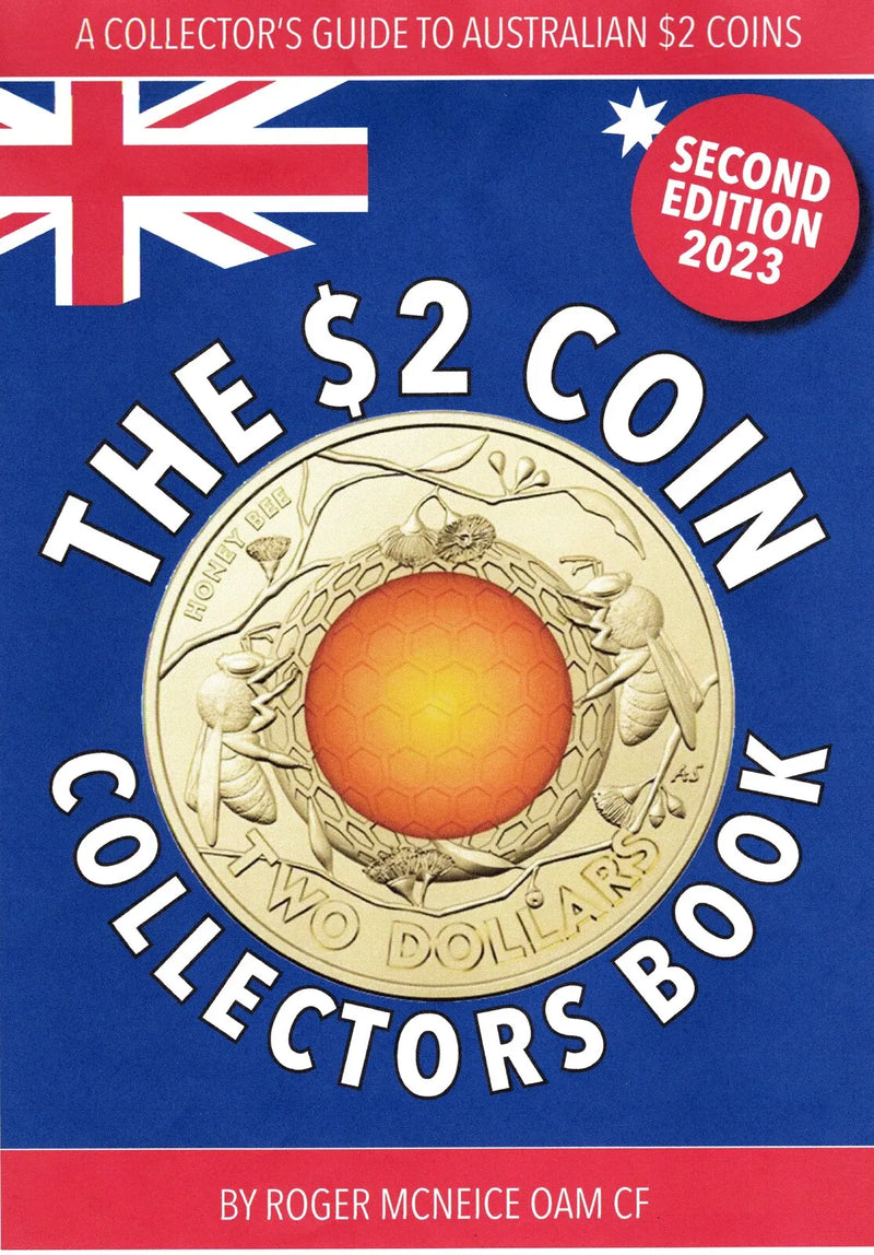 The $2 Coin Collectors Book 2nd Edition 2023 by Roger McNiece