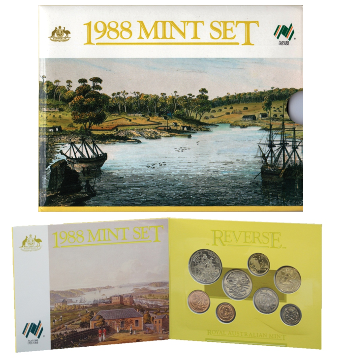 1988 8-Coin Uncirculated Mint Set