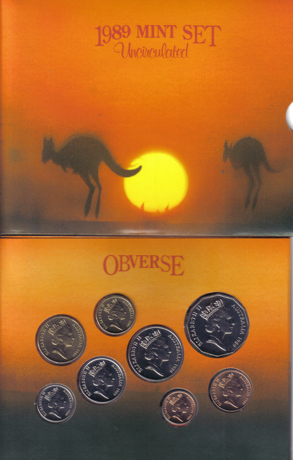 1989 8-Coin Uncirculated Mint Set