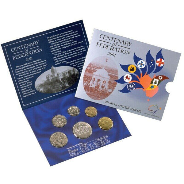 2001 6-Coin Uncirculated Mint Set
