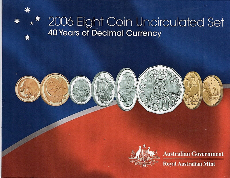 2006 8-Coin Uncirculated Mint Set