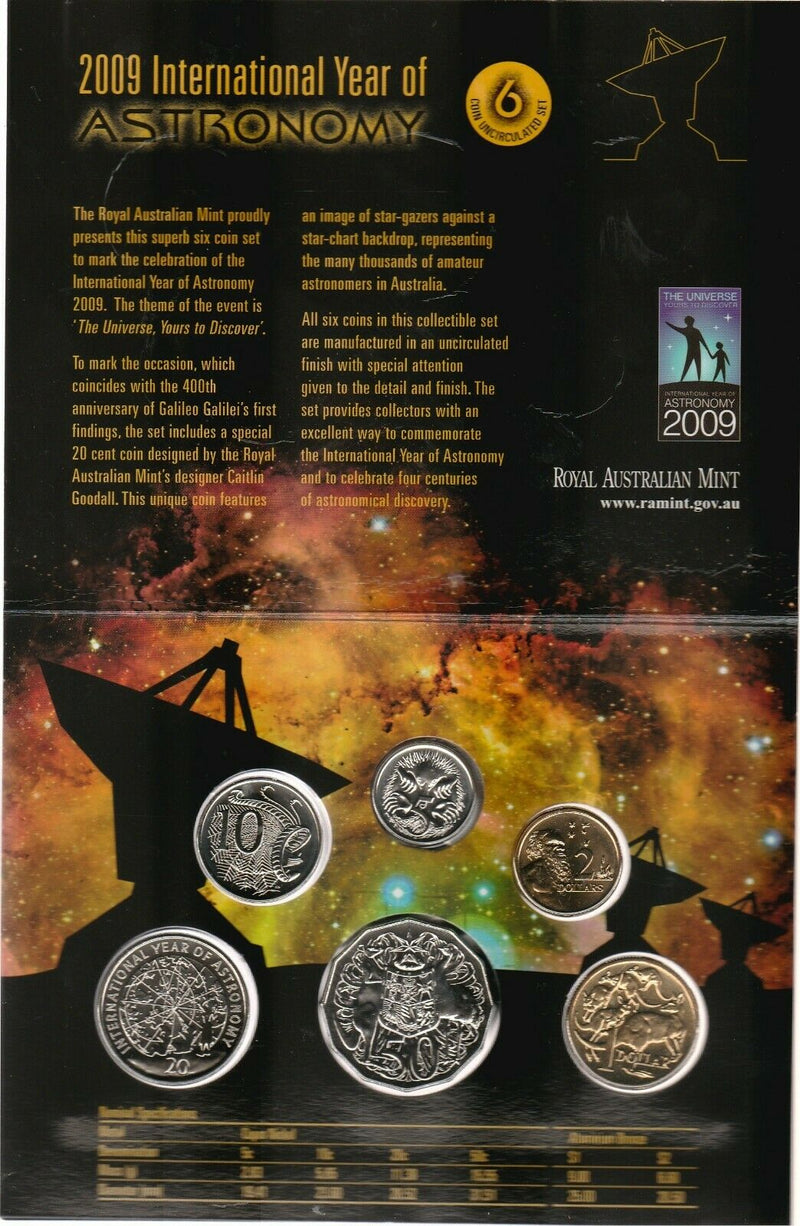 2009 6-Coin Uncirculated Mint Set