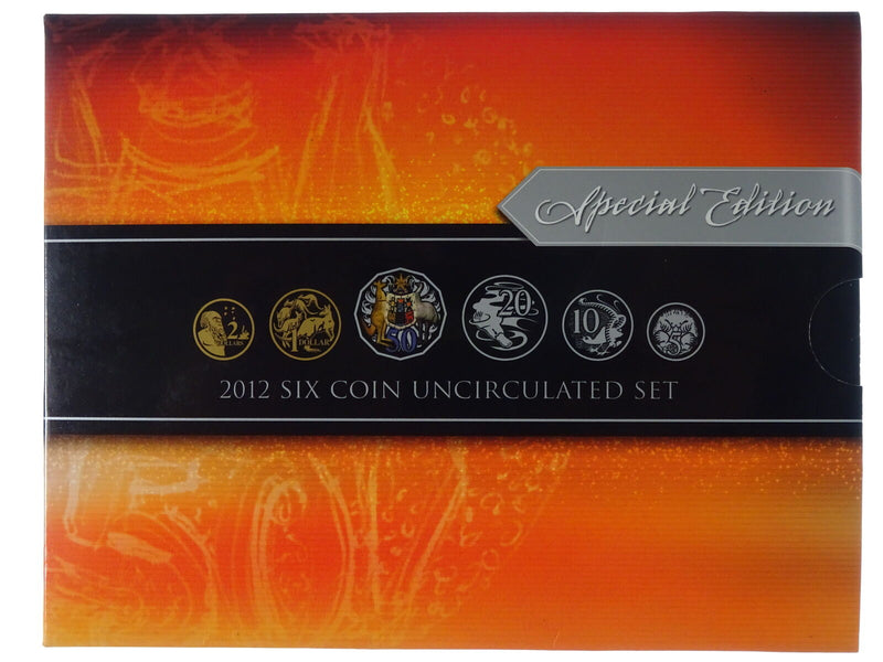 2012 6-Coin Uncirculated Mint Set