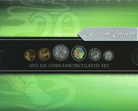 2013 6-Coin Uncirculated Mint Set