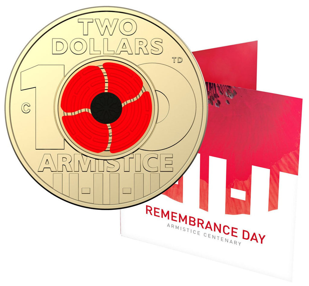 2018 $2 Armistice Centenary 'C' Mintmark Coin – Imperial Coins