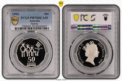 1994 50c Year of the Family Proof PCGS PR70DCAM