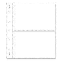Banknote Pages - 2 Pocket - 10 Pack