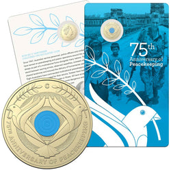 2022 $2 Peacekeepers 75th Anniversary 'C' Mint Mark Uncirculated Coin
